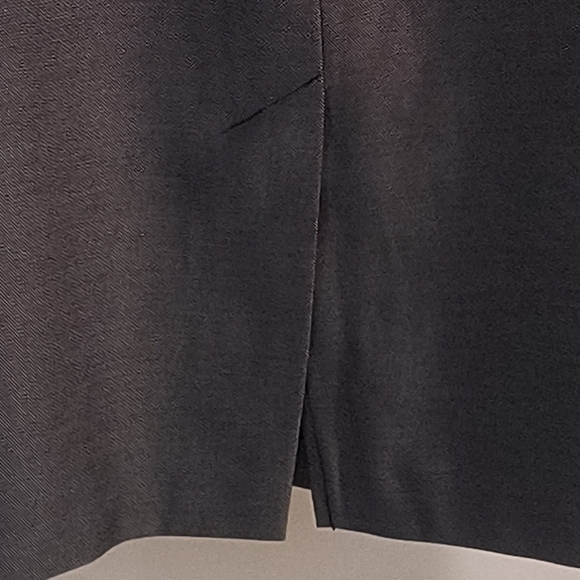 Marks & Spencer Women's 14 Black & Grey Pencil Skirt - Picture 3 of 9